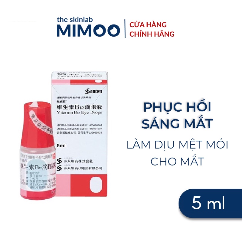 Nước Nhỏ Mắt Giảm Cận Sancoba Nhật Bản 5ml