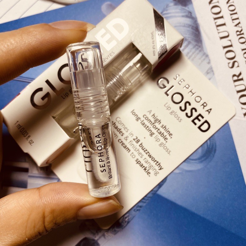 [MINISZE 1ML] Son bóng trong suốt Sephora Glossed Lip Gloss