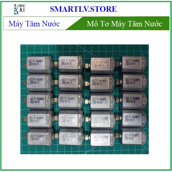 Mô tơ máy tăm nước 3.7V, động cơ chuyên dùng cho máy tăm nước