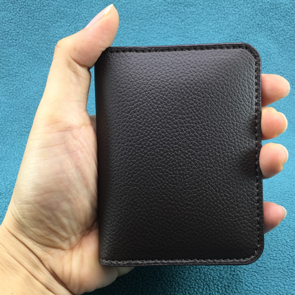 🔥 [Rẻ Đẹp] 🔥 Ví da Mini nam nữ 🔥 Đựng thẻ ngân hàng, card visit, tiền.. nhỏ gọn, thời trang | BigBuy360 - bigbuy360.vn