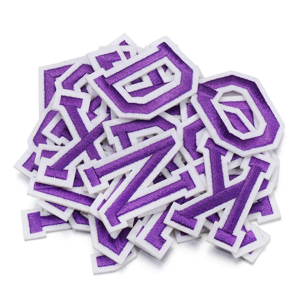 Bộ 26 Miếng Vá Quần Áo Hình Chữ Cái Alphabet