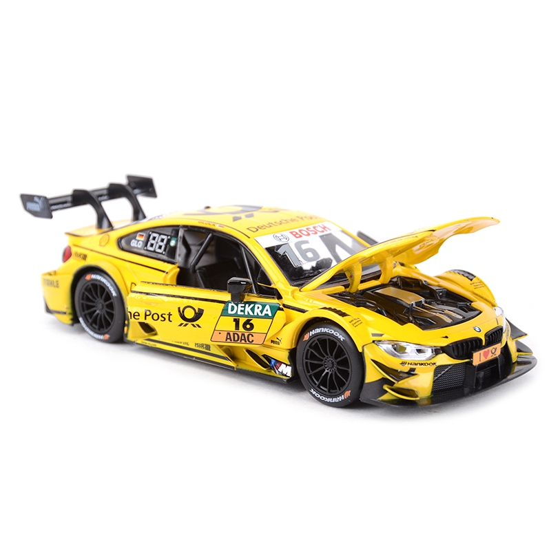 Mô hình xe hơi Bmw M4 Dtm tỉ lệ 1: 32 cao cấp