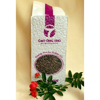 Gạo Lứt Tím Than Ông Thọ 1Kg- Đặc sản Sóc Trăng, Cơm thơm mềm dẻo, tốt cho người tiểu đường, giảm cân
