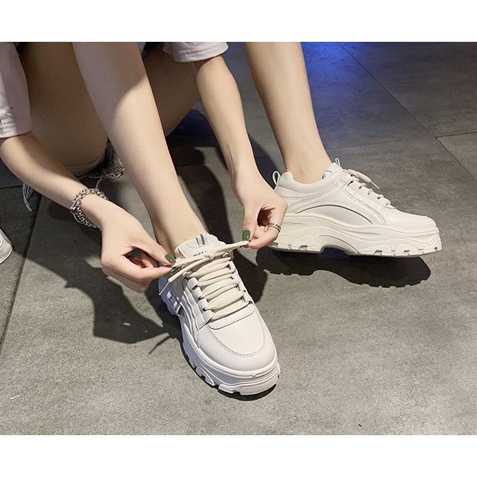Giày Sneaker Nữ Độn Đế Đẹp mẫu mới năm 2021 | BigBuy360 - bigbuy360.vn