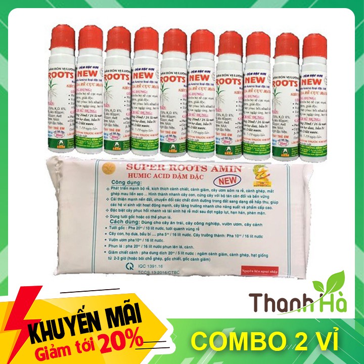 Combo 2 vỉ - Thuốc kích rễ Roots New dạng dung dịch - T7.2