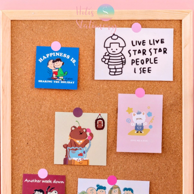 [HOTIS] Sticker chấm tròn, sao, tim đa dạng