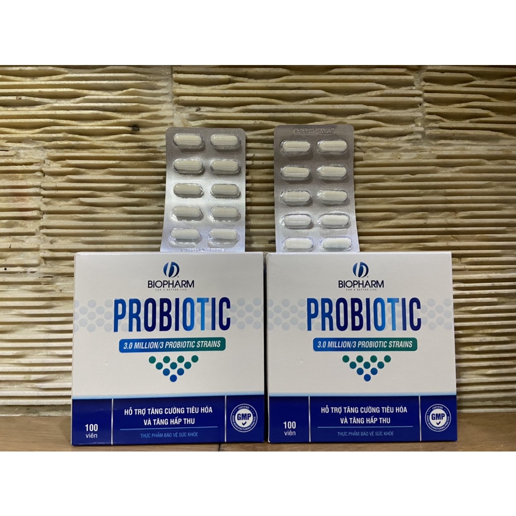 PROBIOTIC hỗ trợ tăng cường tiêu hóa và tăng hấp thu hộp 100 VIÊN