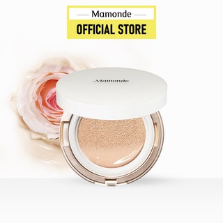 [HB GIFT] Phấn nước chống nắng, dưỡng sáng da và che khuyết điểm Mamonde Brightening Cover Powder Cushion SPF 50+ PA 23N
