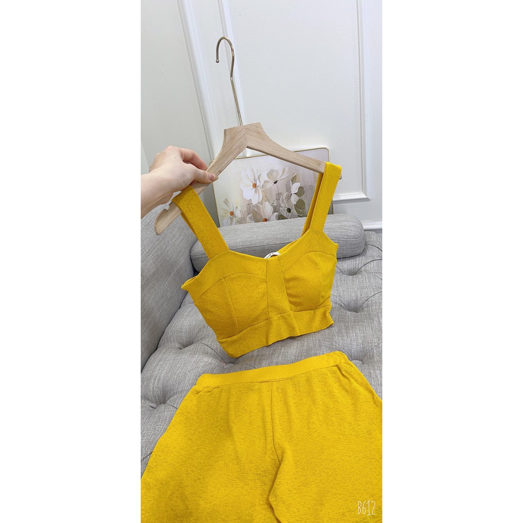 set bikini hai mảnh zara vàng, bikini vàng chanh, đồ bơi zara. bộ đồ bơi | BigBuy360 - bigbuy360.vn