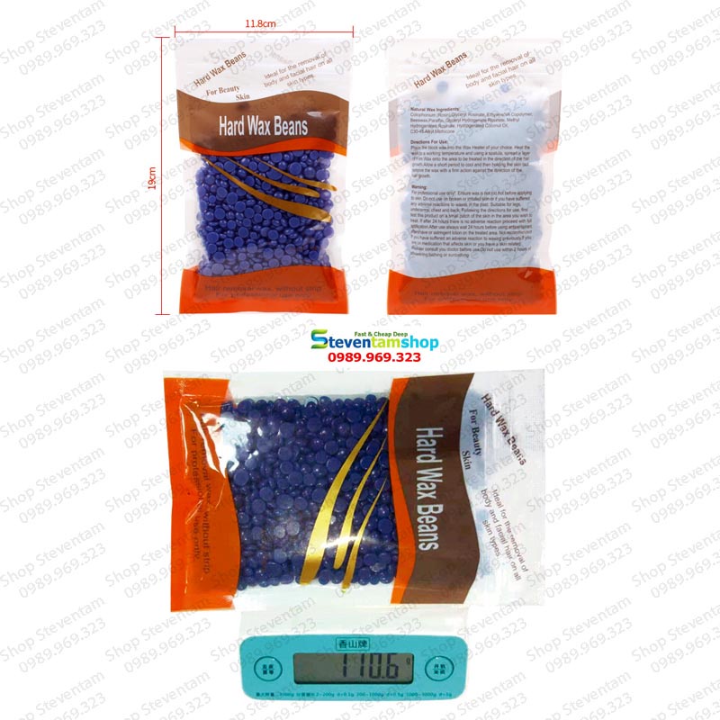 Sáp Wax lông gói 100g