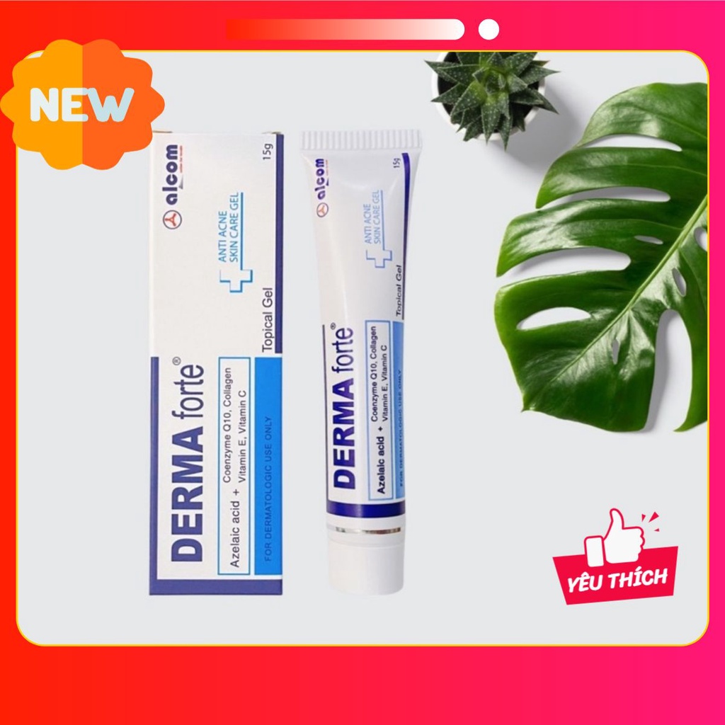  GEL GIẢM MỤN DERMA FORTE (TUÝP 15G)