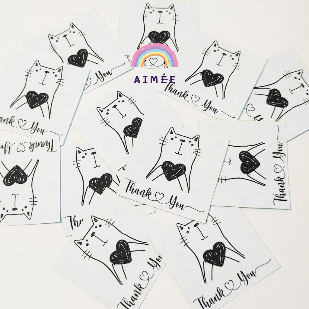 Set 48 sticker niêm phong dễ thương gói hàng, gói quà, hộp carton | Snoopy| Aimee