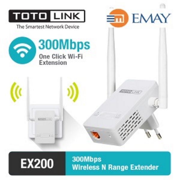 Bộ mở rộng sóng wifi Totolink EX200 Hàn Quốc | WebRaoVat - webraovat.net.vn
