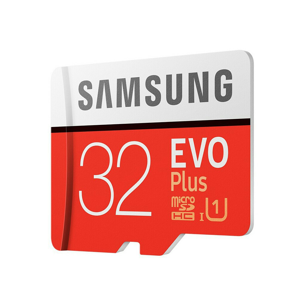 Thẻ nhớ Samsung 64GB - 32GB tốc độ cao up to 95MB/s (Đỏ) thẻ + Adapter | BigBuy360 - bigbuy360.vn