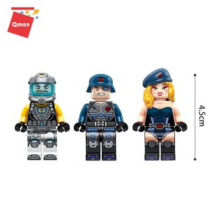 Bộ xếp hình Qman 2706 - Trinh sát