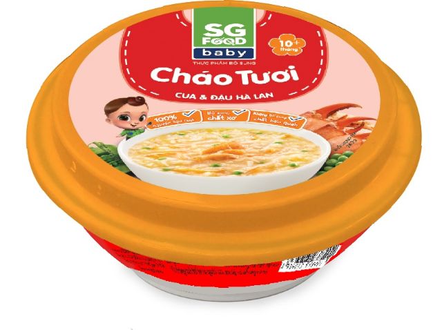 Cháo chén với 4 vị của SG FOOD