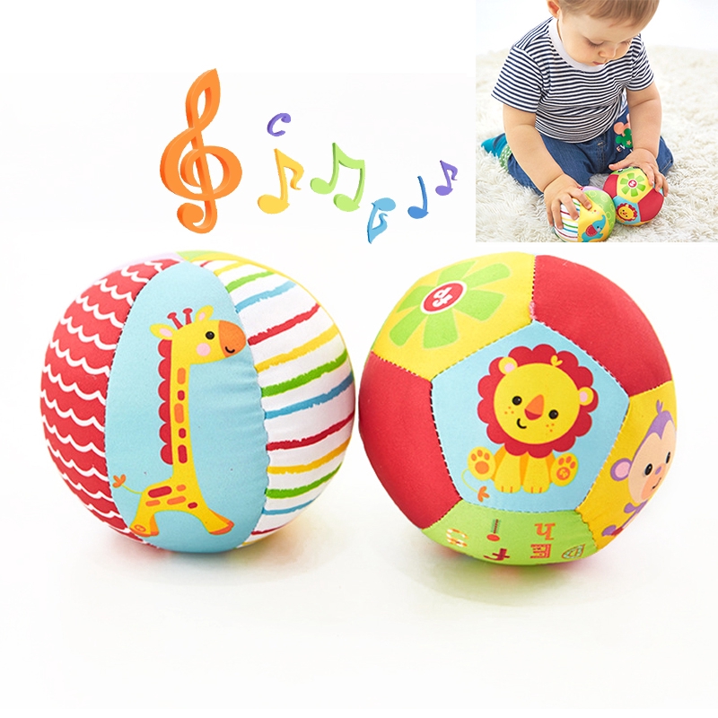 Bóng lục lạc hình các con vật đáng yêu dành cho bé