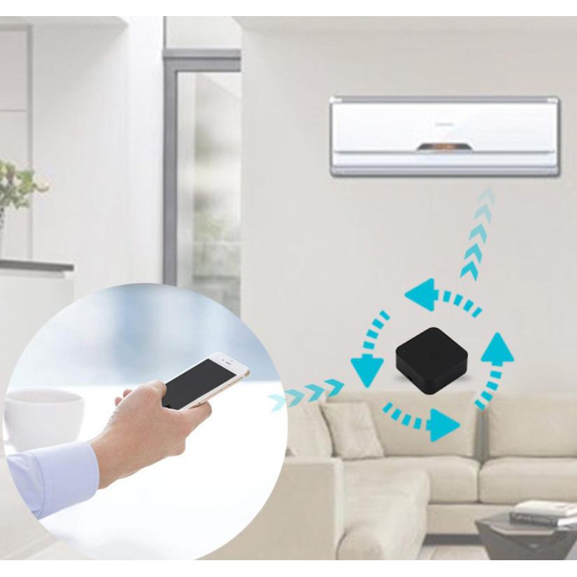 Bộ Điều Khiển Trung Tâm Hồng Ngoại S06 / S06 pro có cảm biến nhiệt độ độ ẩm TUYA Smart