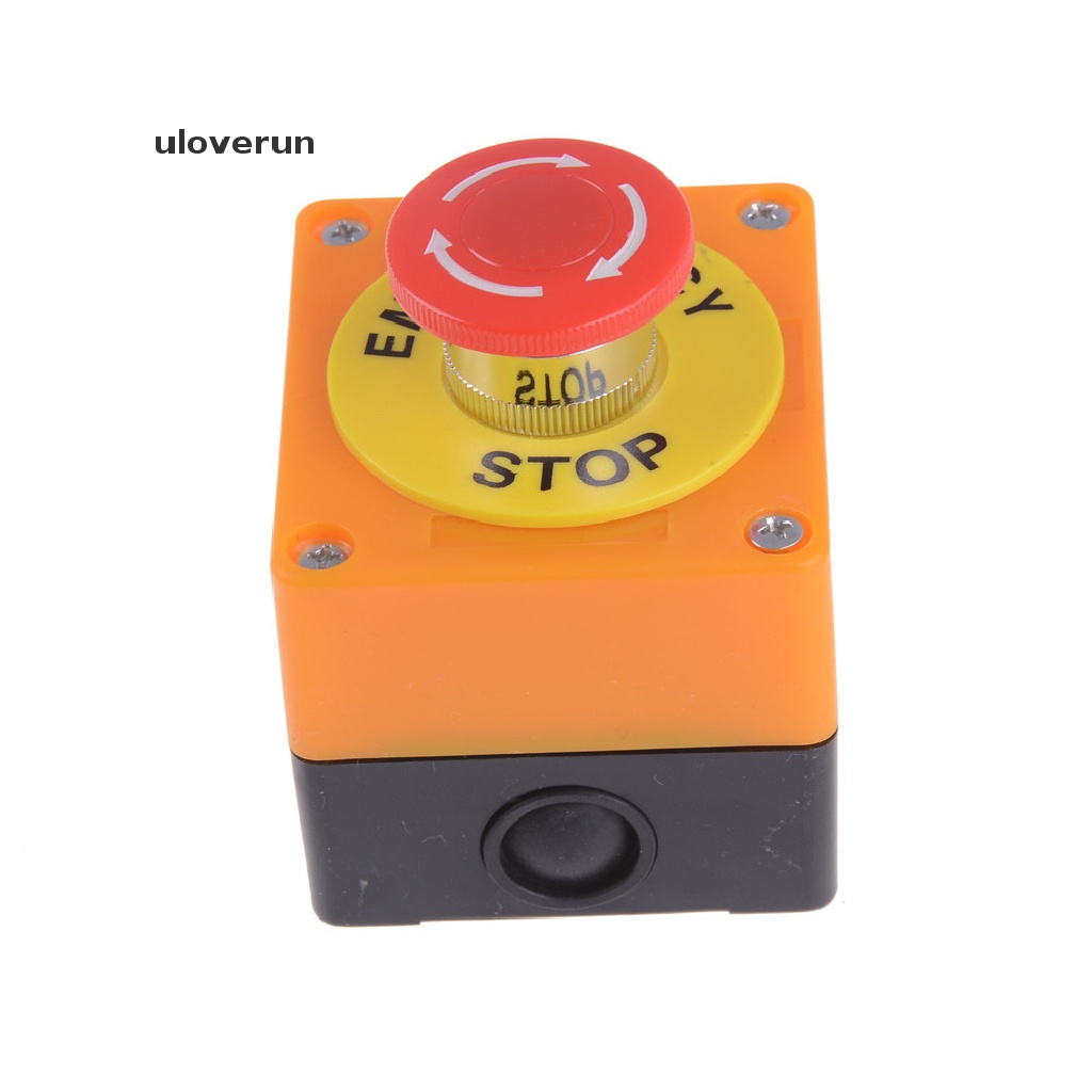 Công Tắc Nhấn Dừng Khẩn Cấp Hình Nấm 1 NO 1 NC Chuyên Dụng