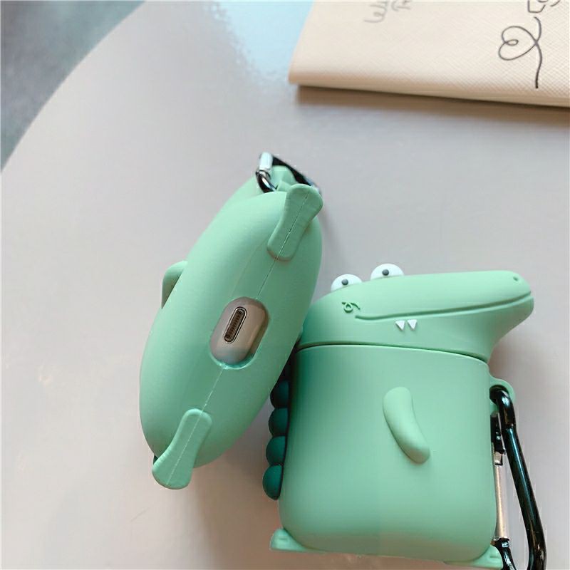 Vỏ tai nghe inpods, i12 hình cá sấu siêu dễ thương