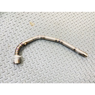 Cổ pô titan size 27mm gắn pô zin Honda Winner Sonic