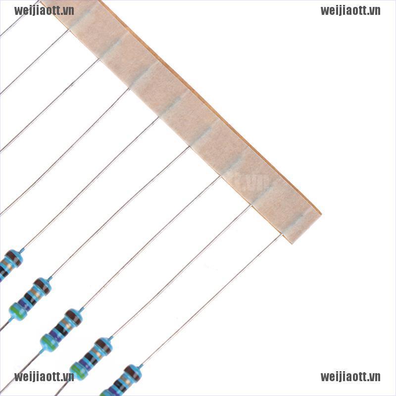 Bộ 300 Điện Trở Kim Loại 30 Giá Trị 1 / 4w