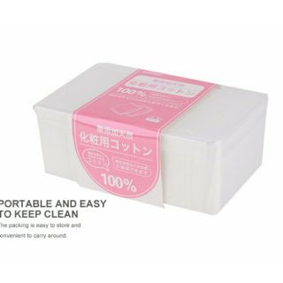 Bông tẩy trang miniso 1000 miếng và 180 miếng