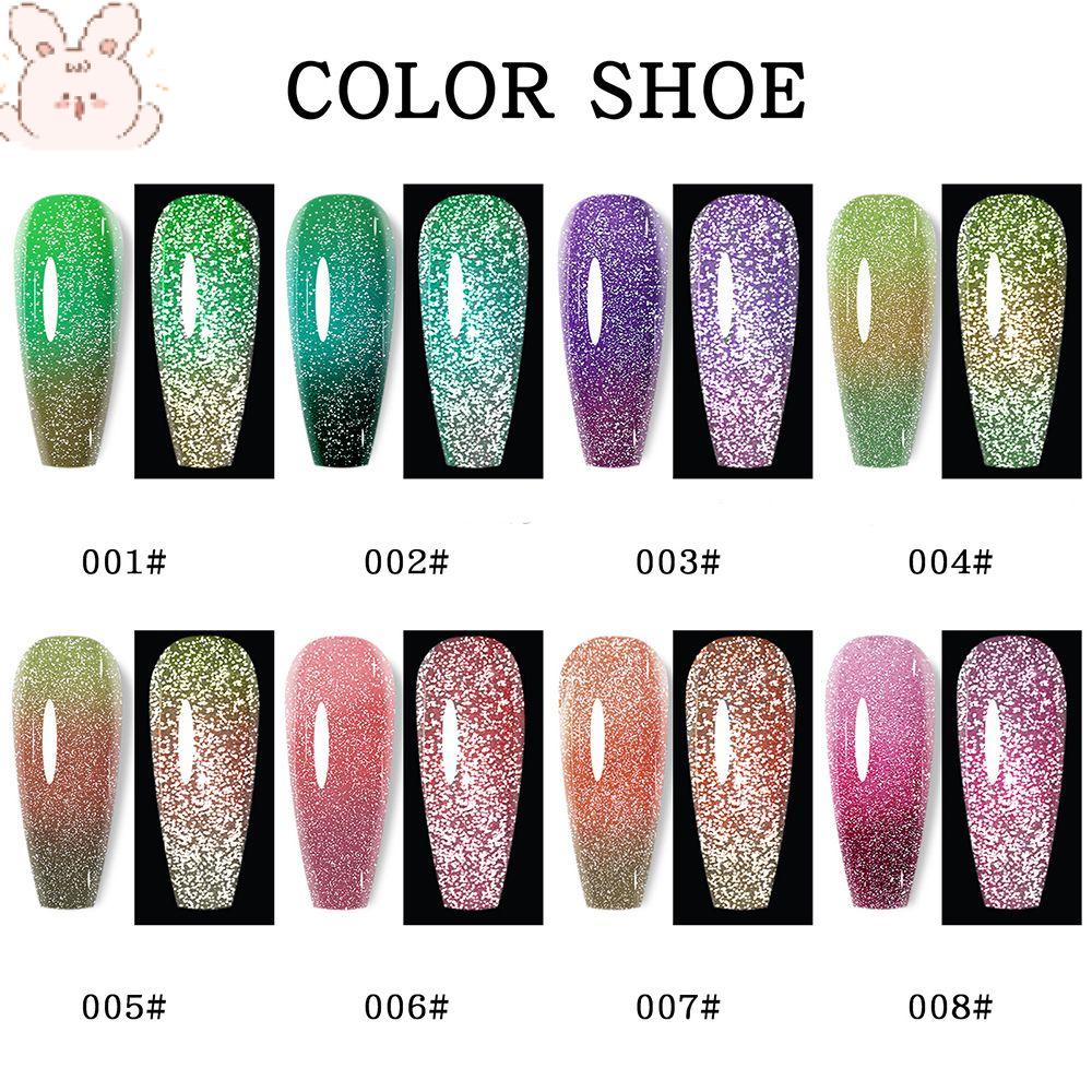 Sơn Móng Tay Gel UV 8ml Cực Quang Lấp Lánh