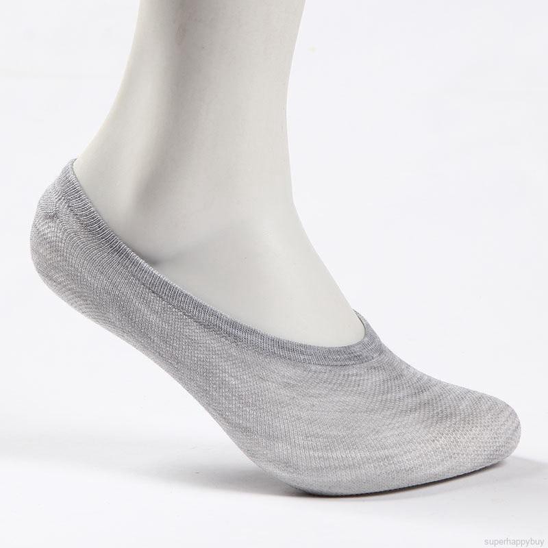 Tất cotton mỏng chống trượt thời trang cho nam