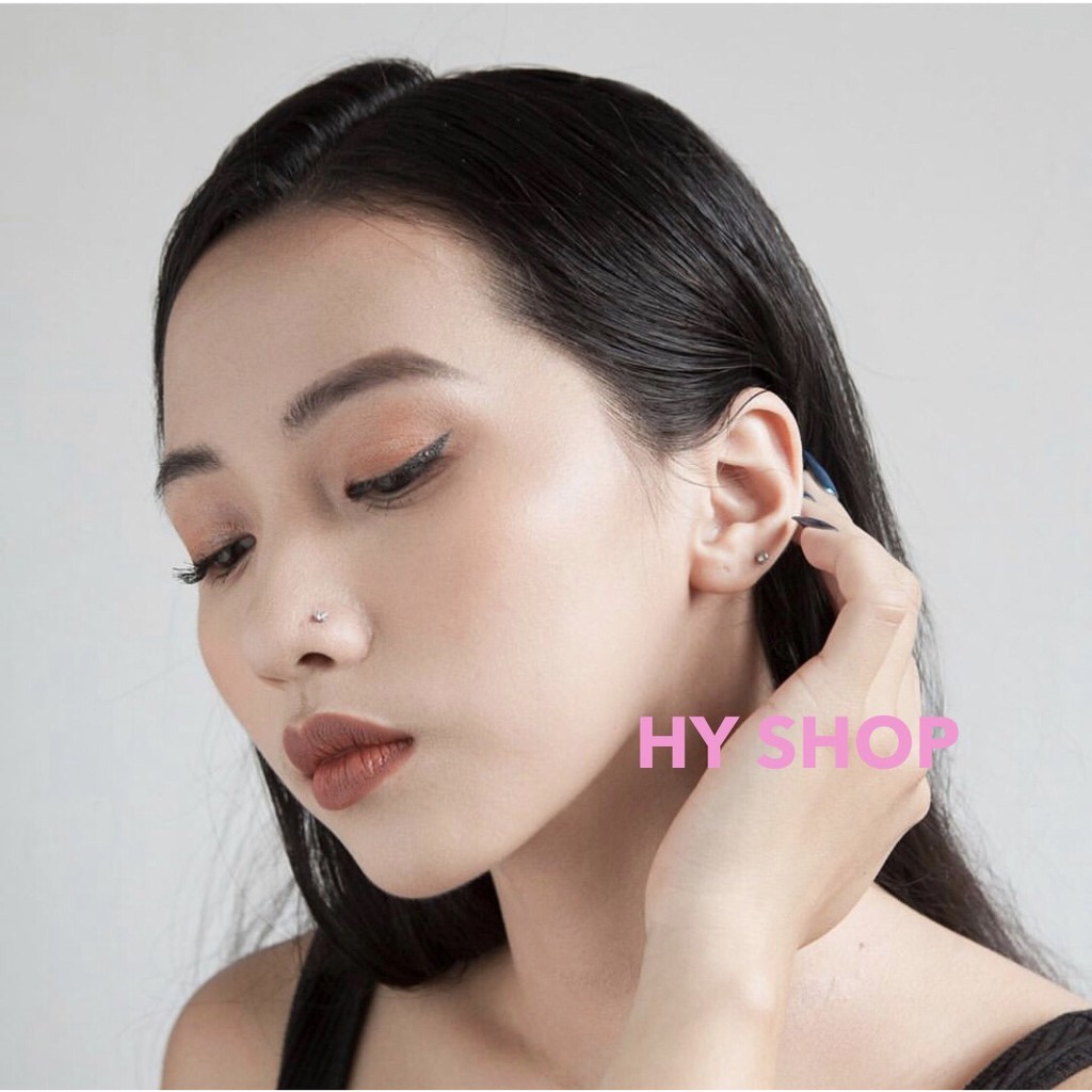 Khuyên titan xỏ mũi cá tính siêu bền an toàn không dị ứng không gỉ - khuyên nam nữ unisex BTS