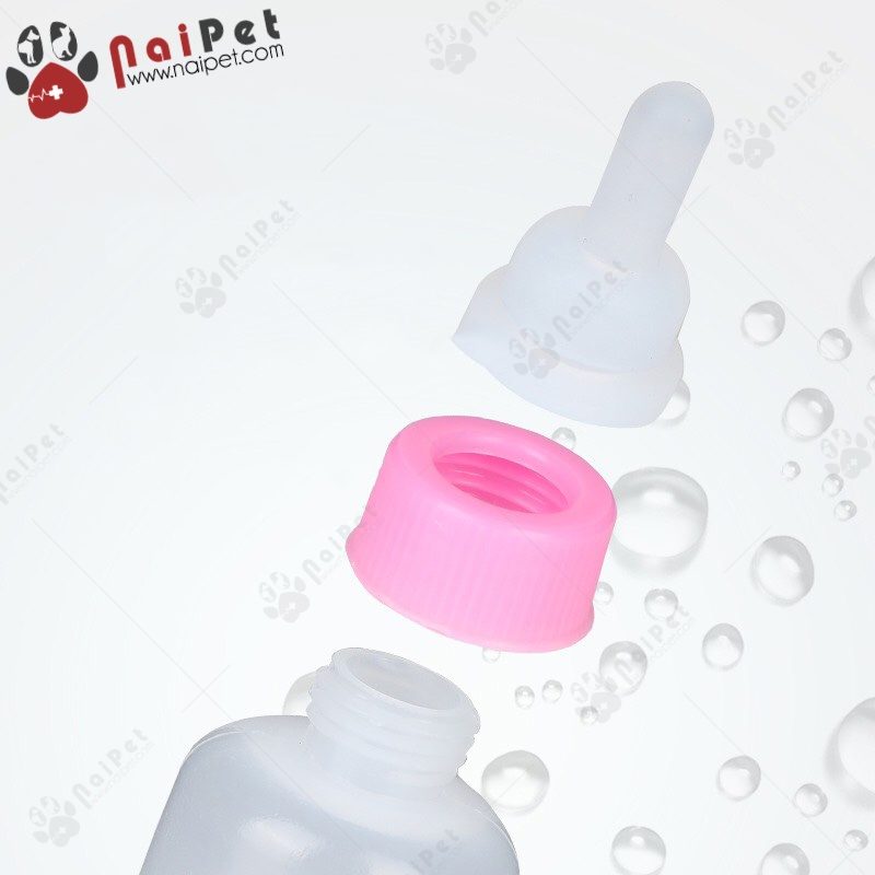 Bình Ti Bình Sữa Chó Mèo Sơ Sinh Pet Bottles Petalong 60ml