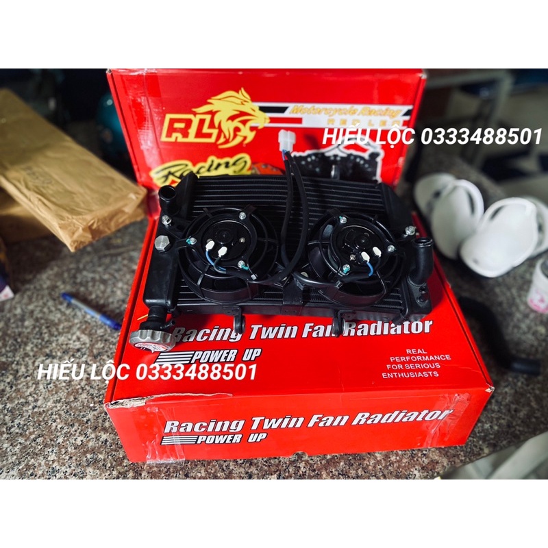 Két nước REDLEO 2 quạt gắn như zin Ex150