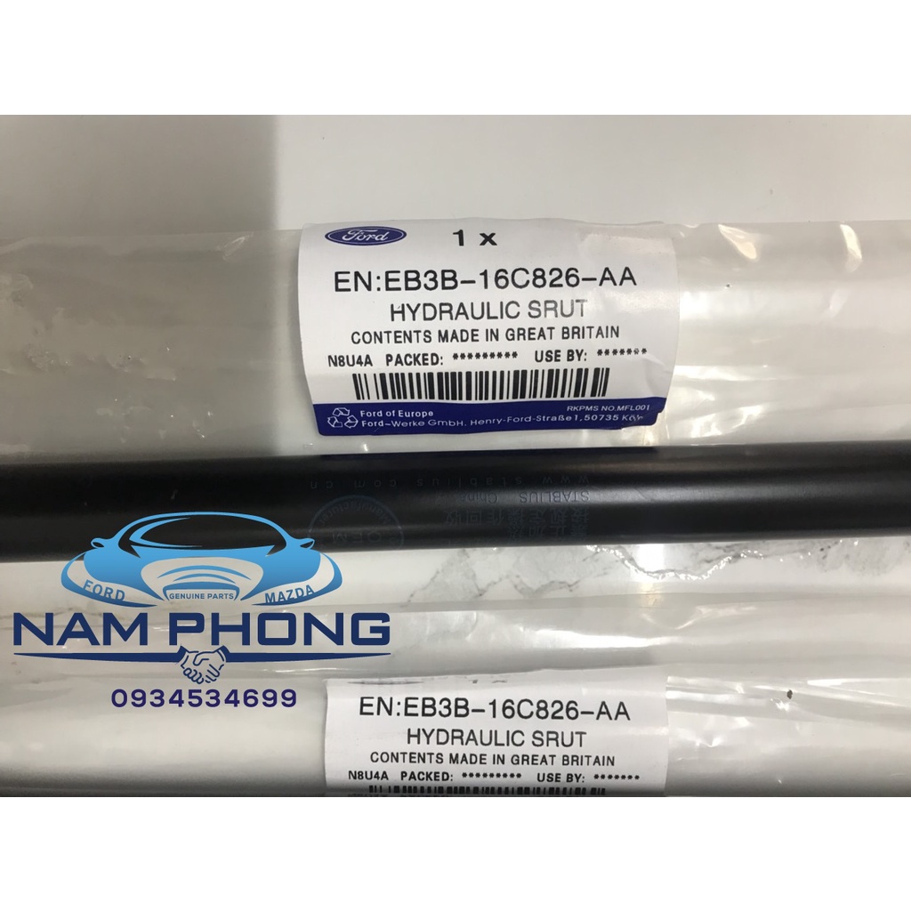 Đôi ty chống nắp capo Ranger Everest 16 LD - EB3B16C826AA / EB3B16C827AA-LD
