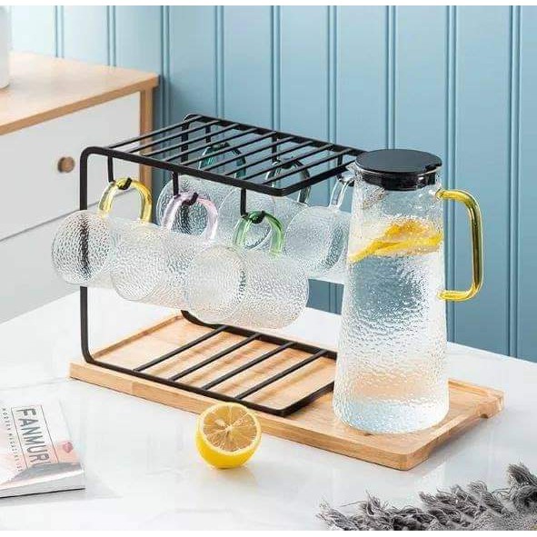 Giá treo cốc tách chén khung inox phong cách Châu Âu, tinh tế ,sang trọng, gọn gàng💞