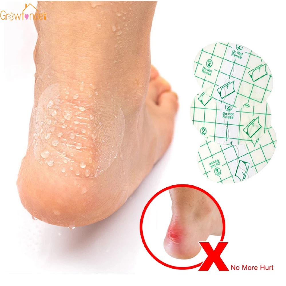 Bộ 20 Miếng Dán Gót Chân Sau Chống Thấm Nước Chống Ma Sát Vô Hình Tự Dính