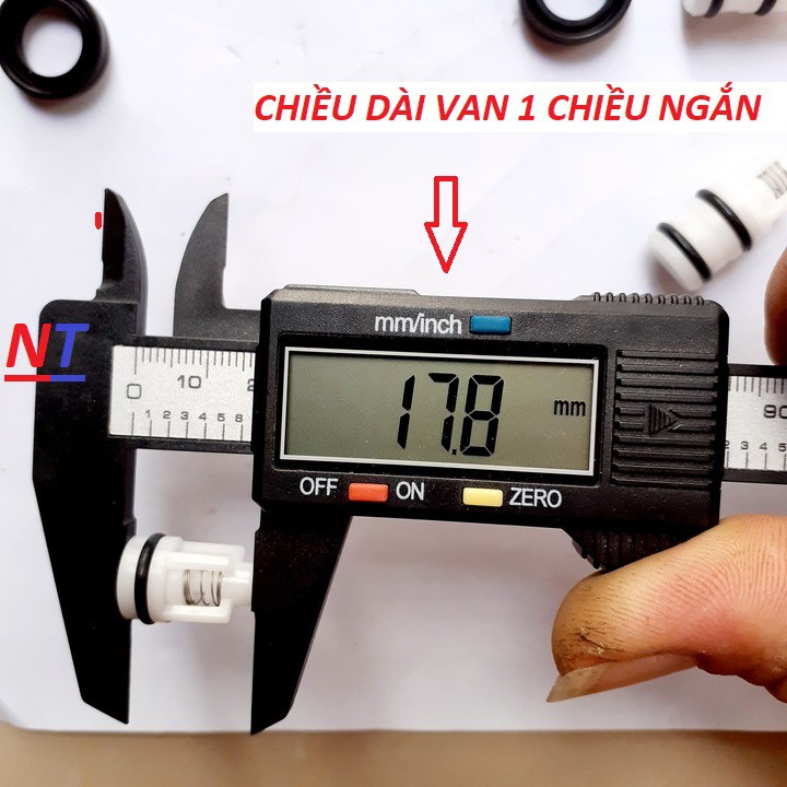 Bộ phớt 12-18,van 1 chiều máy rửa xe mini - máy rửa xe