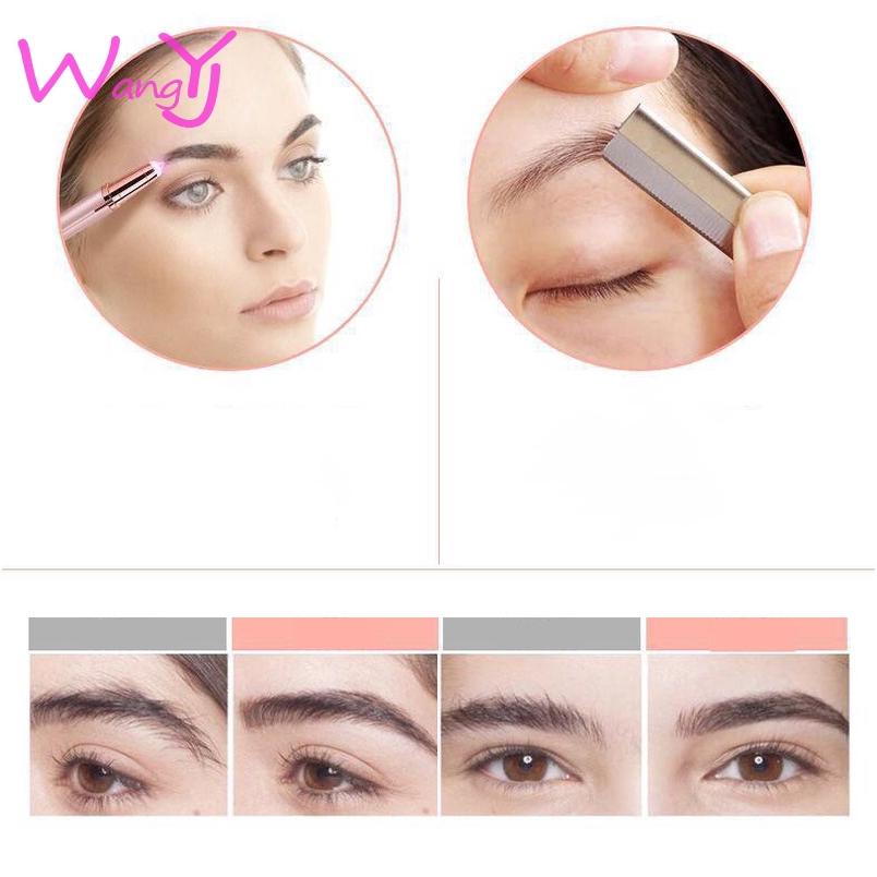 [Hàng mới về] Bút Tỉa Lông Mày Bằng Điện Tiện Dụng Cho Nữ