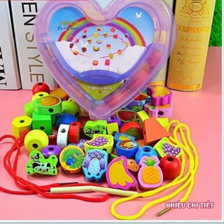 Các món đồ chơi gỗ Montessori cho bé