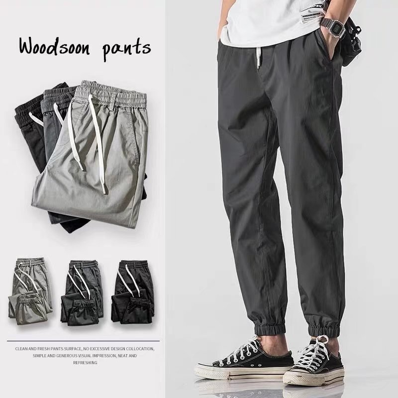 Quần Dài Nam Màu Trơn Phong Cách Doanh Nhân Size M-3XL