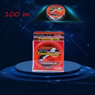 Cuộn 100m dây cước nylon câu cá siêu bền