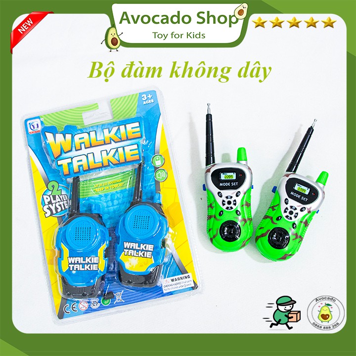 Bộ đàm không dây tương tác cho bé