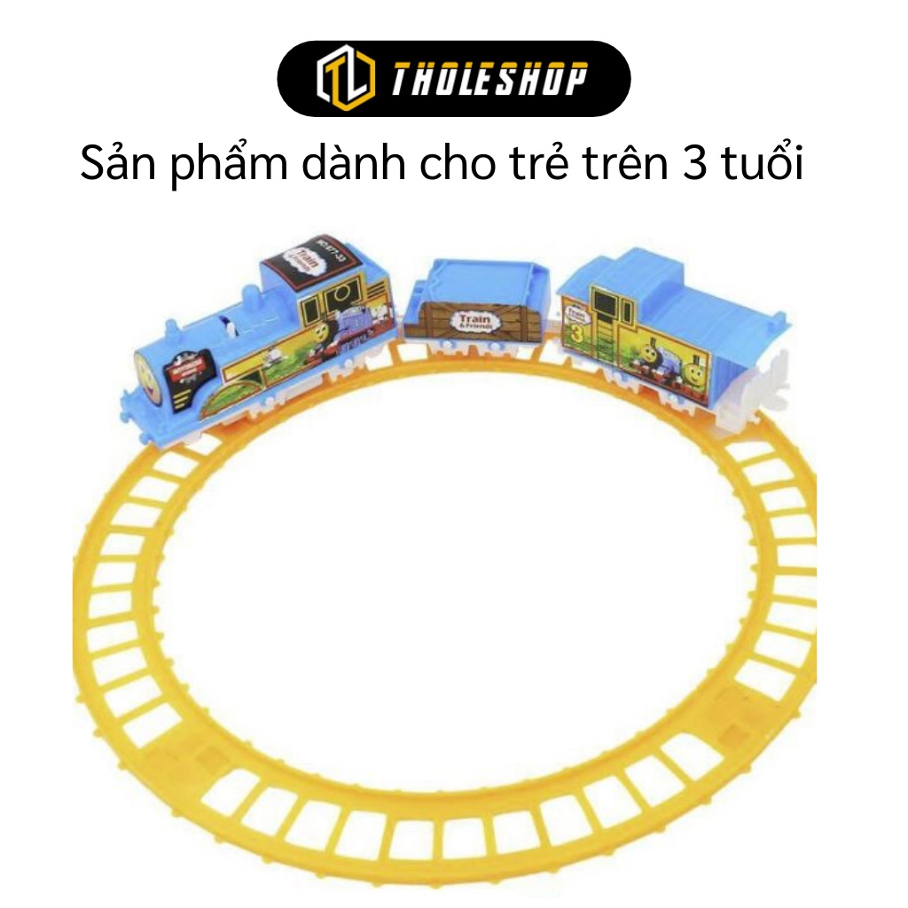 Đồ Chơi Lắp Ráp - Đồ Chơi Mô Hình Đường Ray Xe Lửa, Tàu Hỏa Thomas Lượn Vòng Cho Bé 7923