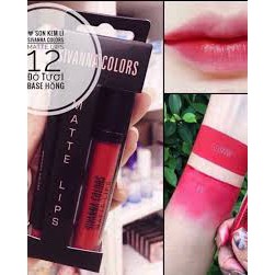 Son kem lì Sivanna Colors Matte Lips