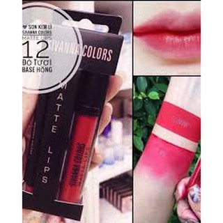 Son kem lì Sivanna Colors Matte Lips