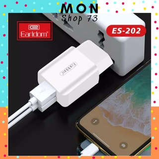 Củ Sạc nhanh Earldom ES-202 2 cổng usb