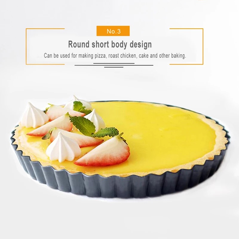 Khay Nướng Bánh Mì / Pizza Bằng Thép carbon Không Dính Có Thể Tháo Rời