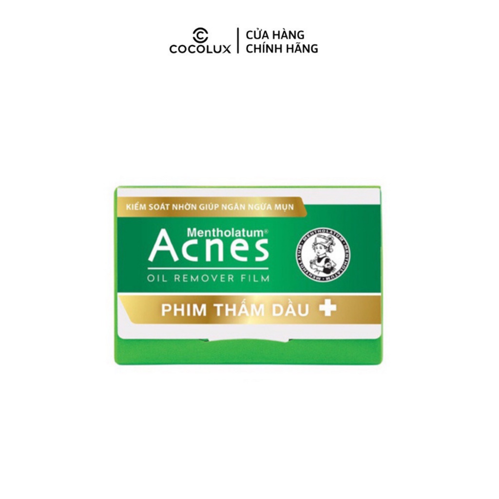 Phim thấm dầu Acnes Oil Remover Film 50 tờ Cocolux