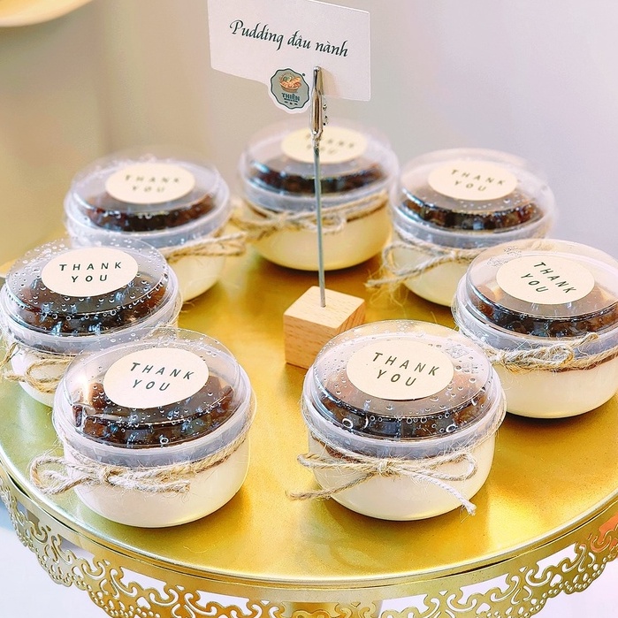 50 Hủ pudding xinh xắn nướng trực tiếp - đựng flan caramel, sữa chua, mousse , tiramisu, panna cotta