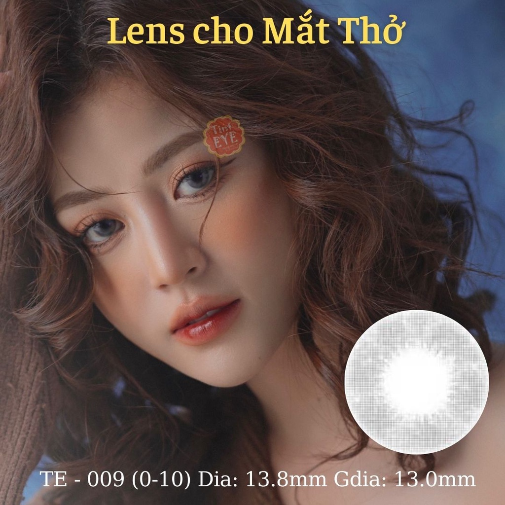 Lens cho Mắt Thở Crush Silver 0 - 10 độ