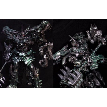 TRANSFORMER LS05 LS-05 LS 05 38cm Người máy rô bốt  mô hình lắp ghép biến hình khủng long Grimlock BlackMamba BMB